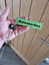 Portachiavi moto Kawasaki Kawasa-key, portachiavi, regalo moto maschile,  portachiavi motociclista, tag chiave pilota, per motociclisti e ragazzi  auto -  Italia