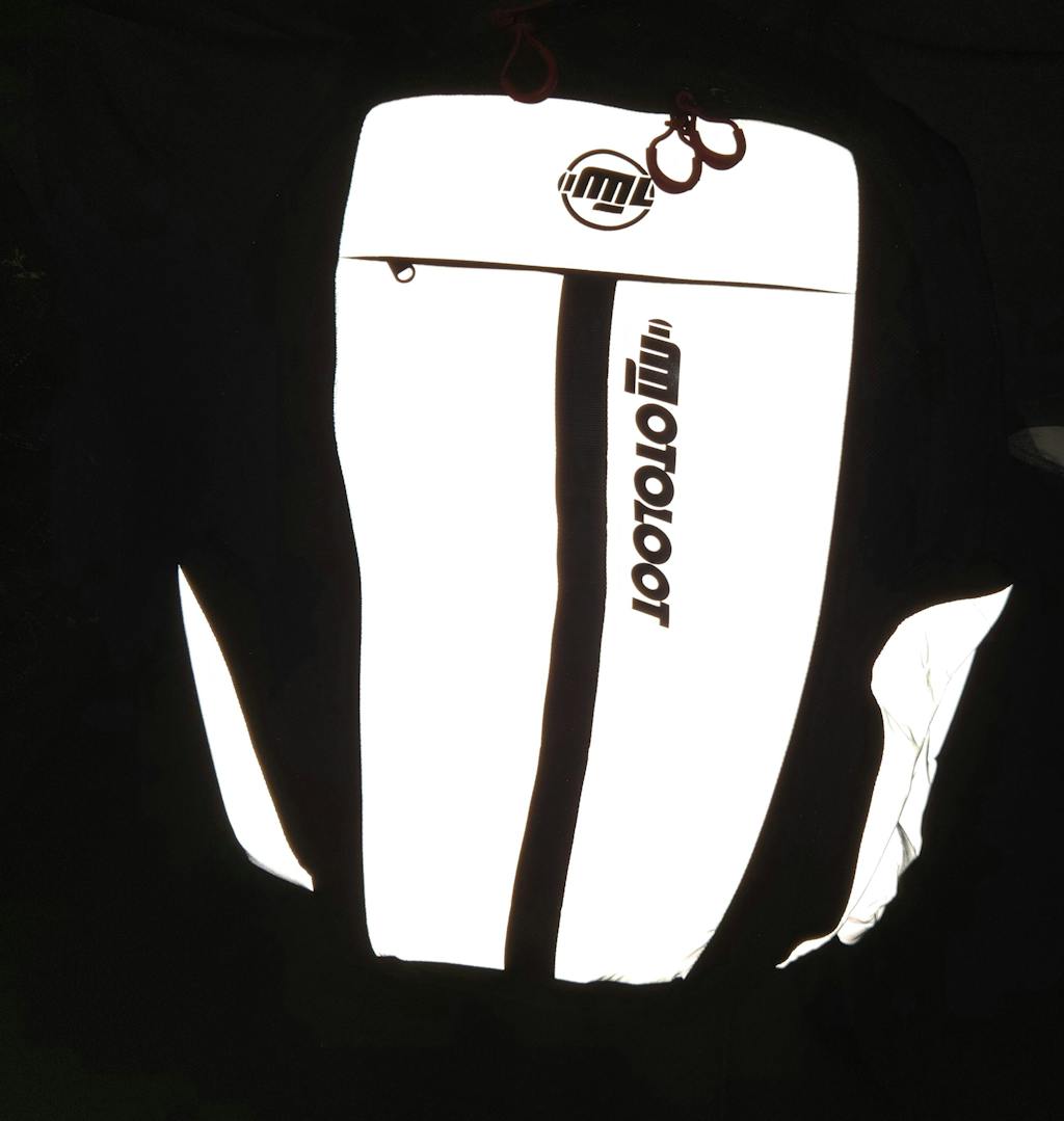 Insanely Reflective Motorcycle Backpack - Glowrider