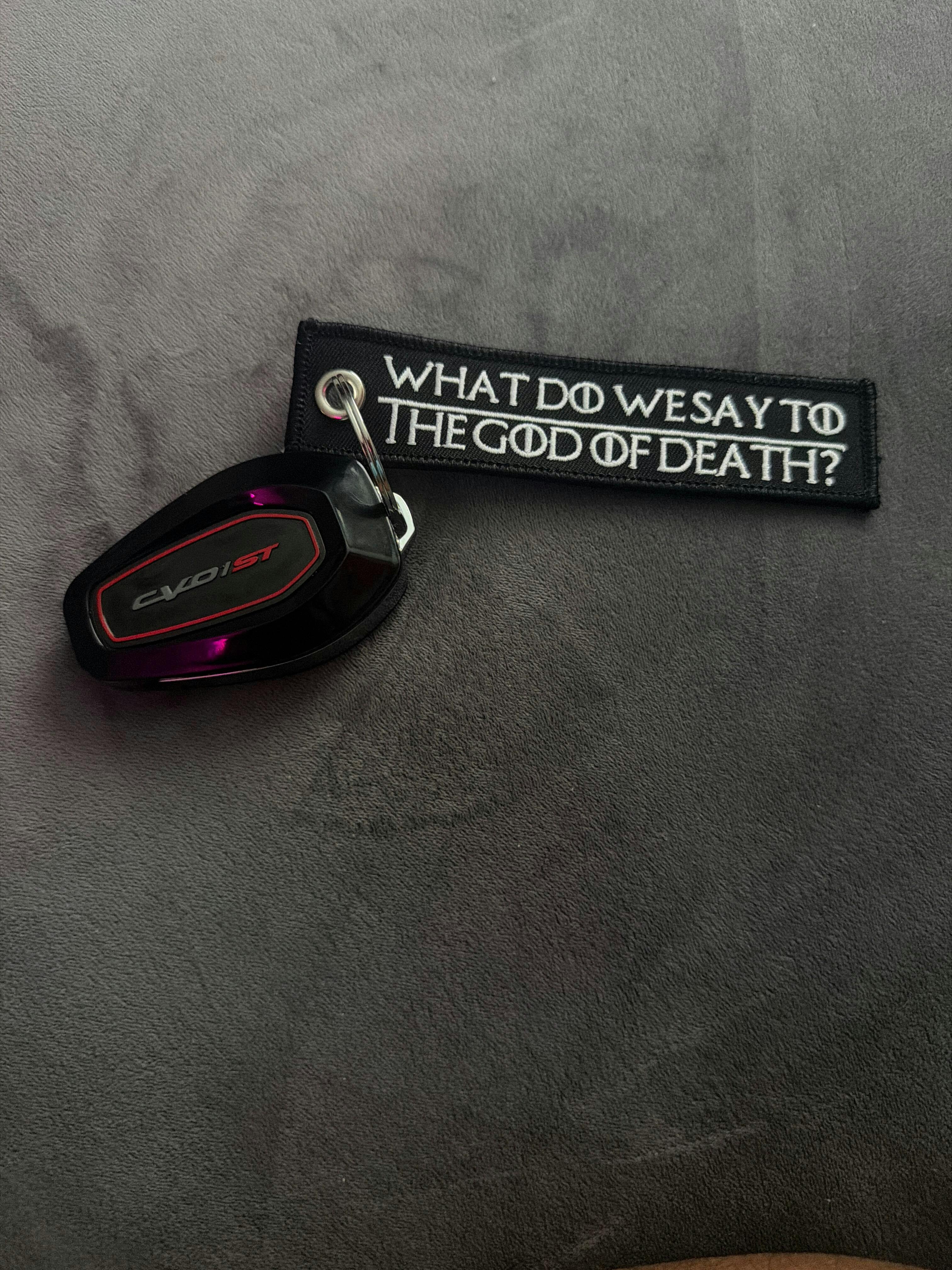 God Of Death - Motorcycle Keychain - Moto Loot