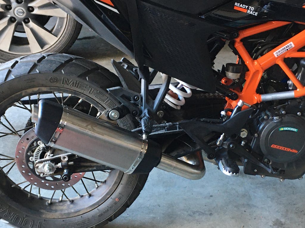 Red Rooster Exhaust For KTM Adventure 390 MotoCo