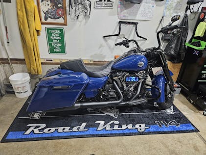 Custom Design Motorcycle Pit Mat - Completely Special Design for You a