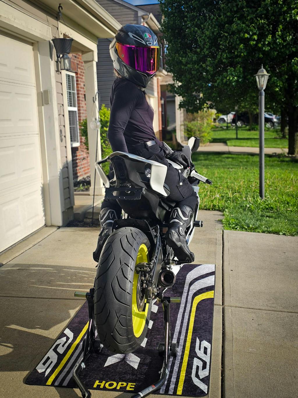 Motorcycle Mat for Yamaha R6