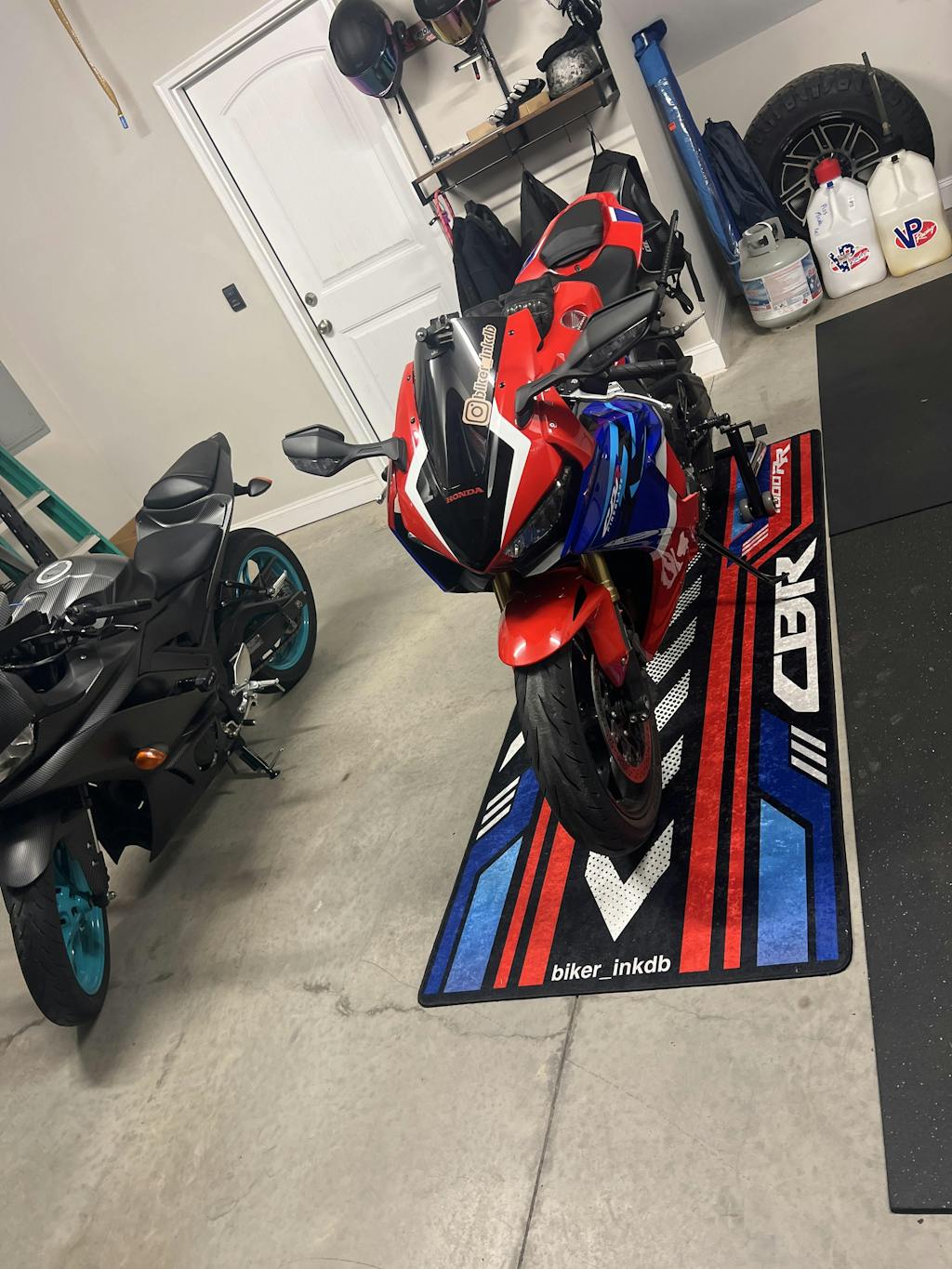 Designed Motorcycle Pit Mat for Honda CBR 1000RR