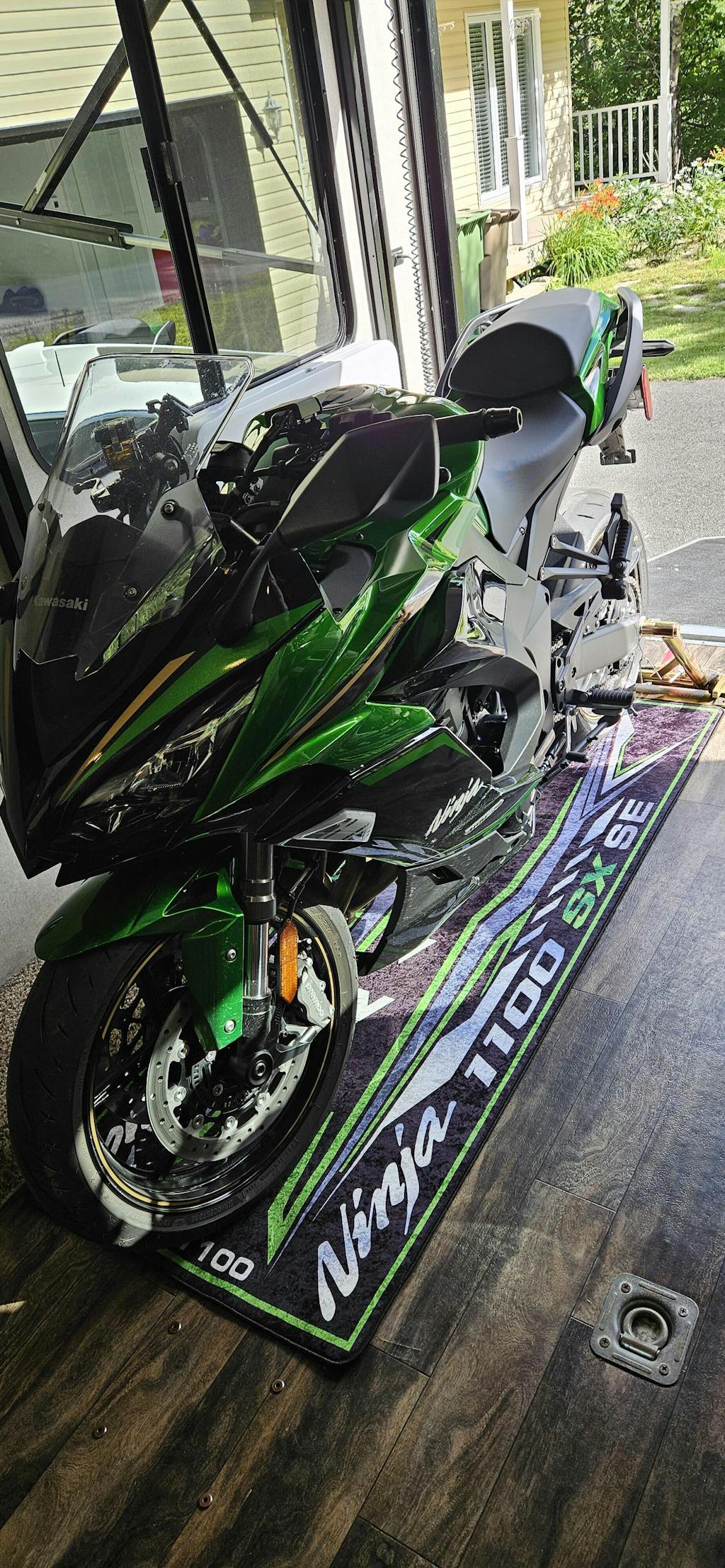 Motorcycle Mat for Kawasaki Ninja