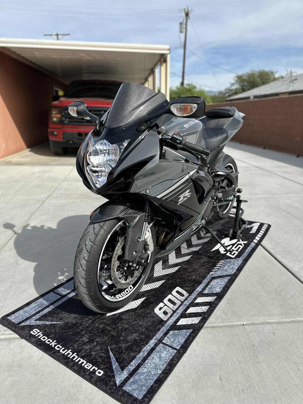 Motorcycle Mat for Suzuki GSX-R600