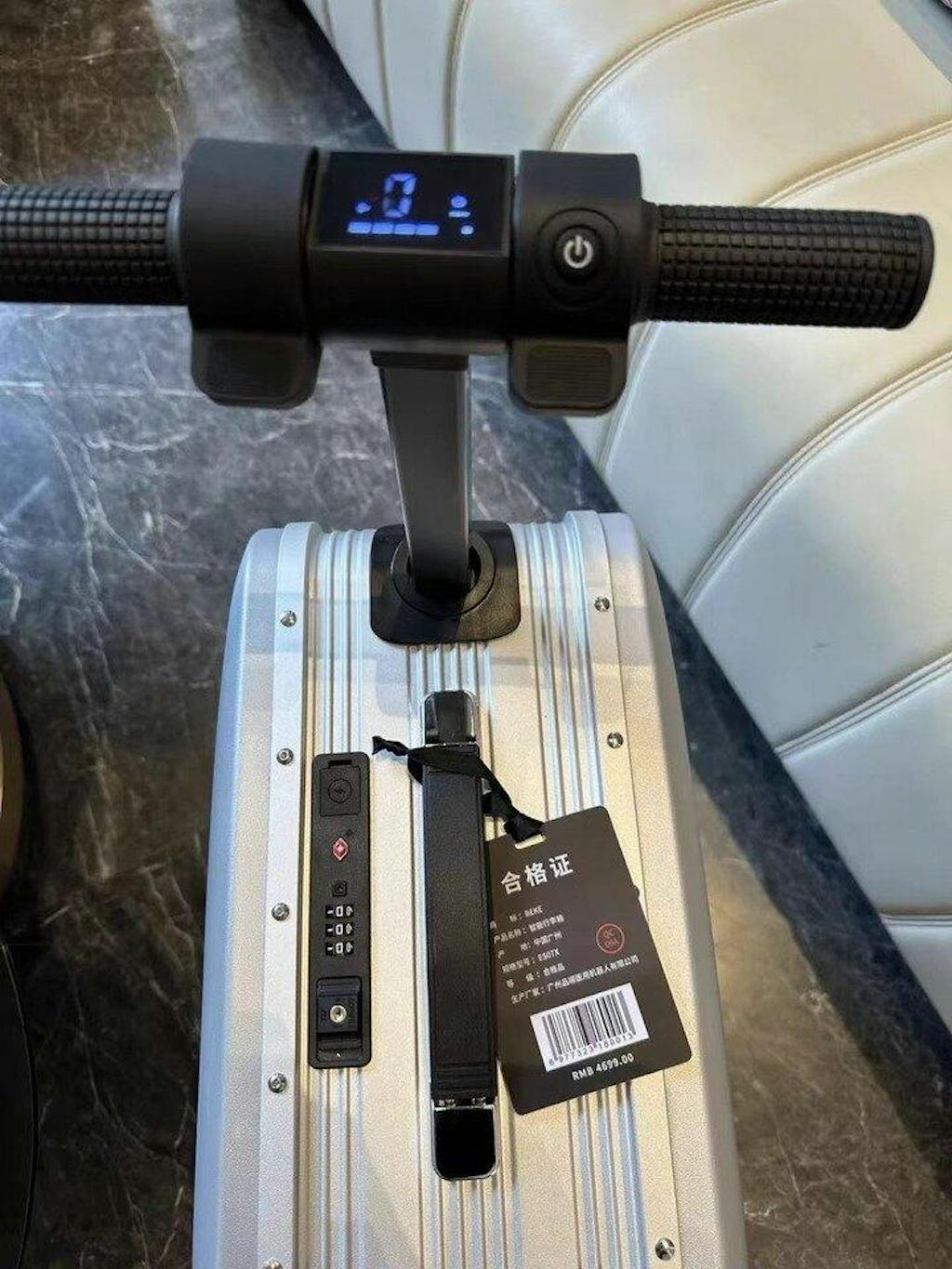 Motorised Suitcase® MS1 Electric Ride-On Suitcase for Adults