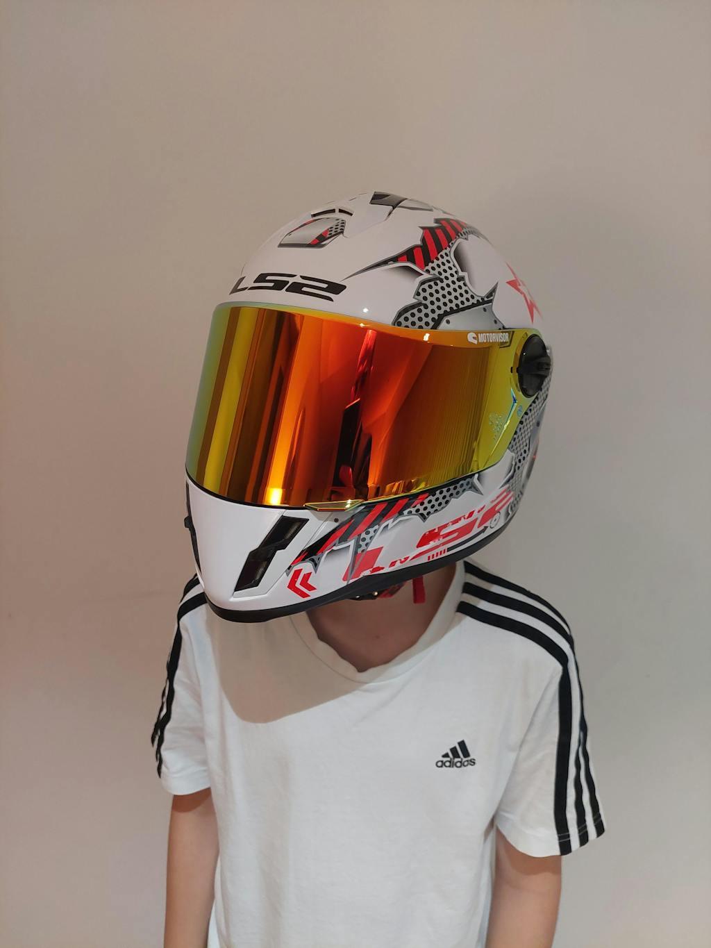 Viseira para LS2 - FF322 CONCEPT II / FF358 CLASSIC / FF392 JUNIOR / FF396 DART FT2