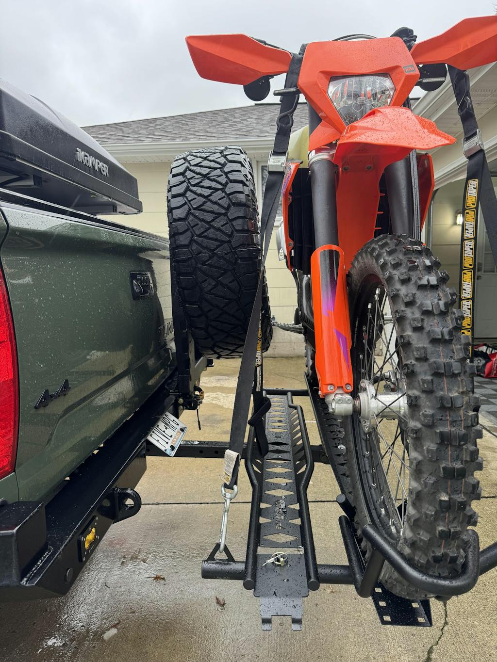 Max Motorcycle Hitch Carrier