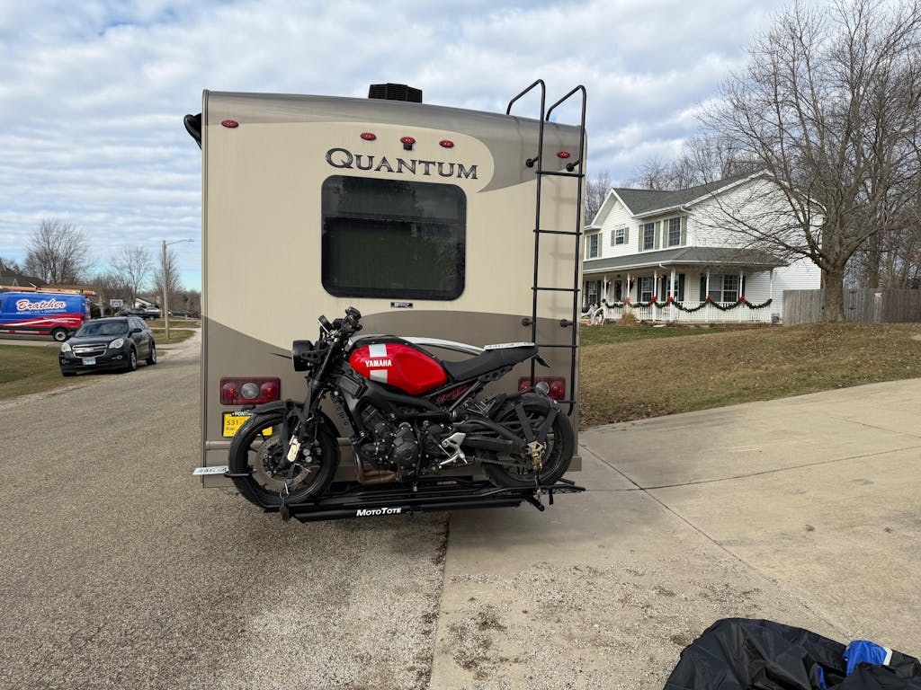 Sport Motorcycle Hitch Carrier