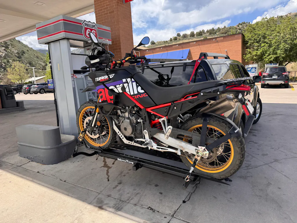 Max Motorcycle Hitch Carrier