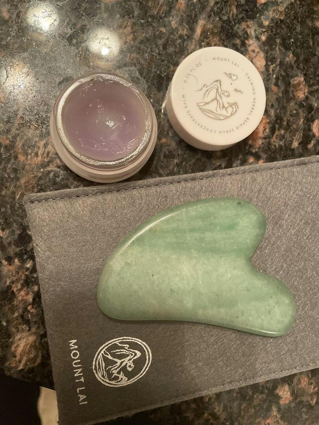 HOLIDAY EXCLUSIVE The Revitalizing Jade Gua Sha Essentials Set Mount Lai