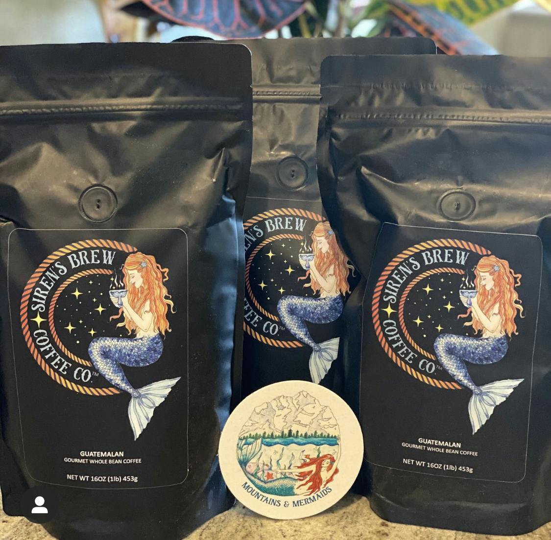 Siren's Brew Guatemalan Medium Roast Mountains & Mermaids