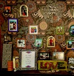 In This House We Punch Nazis Unframed Art Print