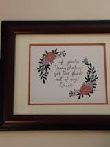 If You're Homophobic Get The Fuck Out Of My House Unframed Art Print