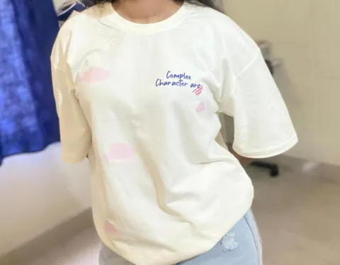 COMPLEX CHARACTER ARC OVERSIZED T SHIRT