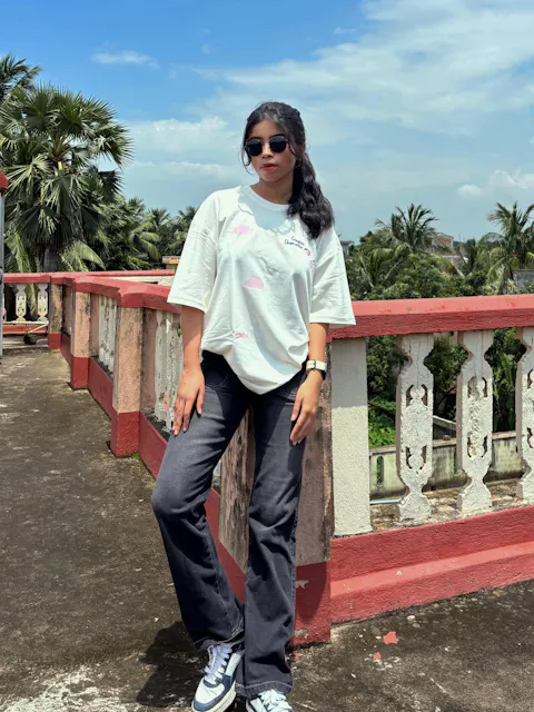 COMPLEX CHARACTER ARC OVERSIZED T SHIRT