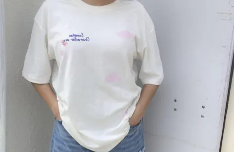 COMPLEX CHARACTER ARC OVERSIZED T SHIRT