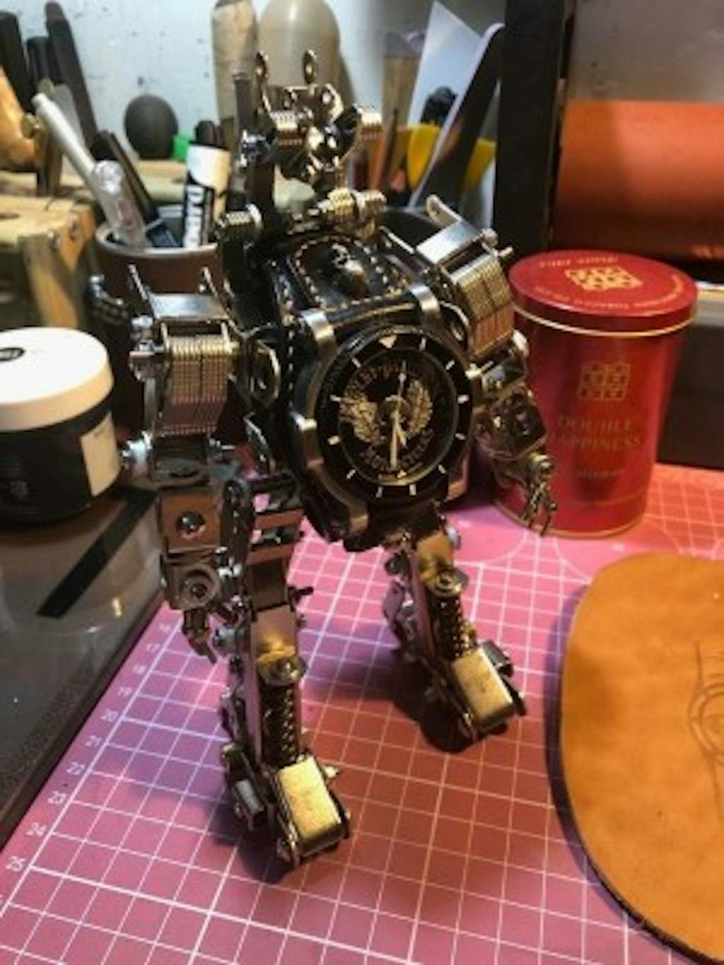 mecha robot electronic watch