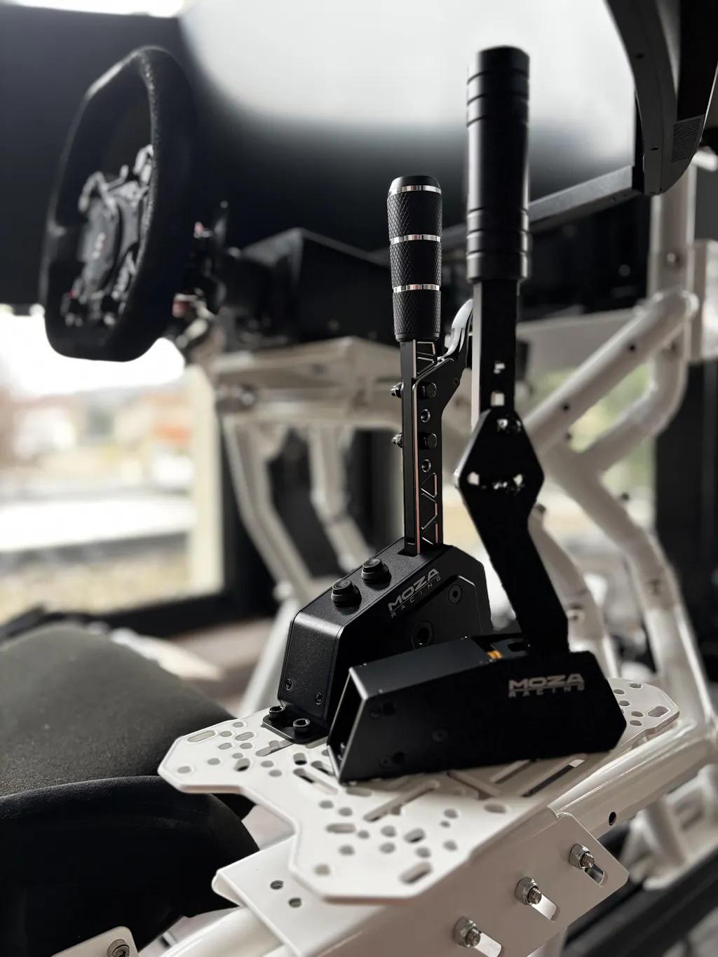 MOZA SGP Sequential Shifter – All-Metal Sequential Gearbox with RGB ...