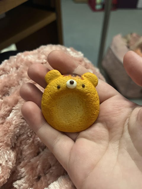 Bear Cookie Worry Stone