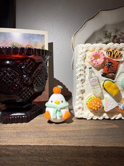 Cozy Tangerine Duckie