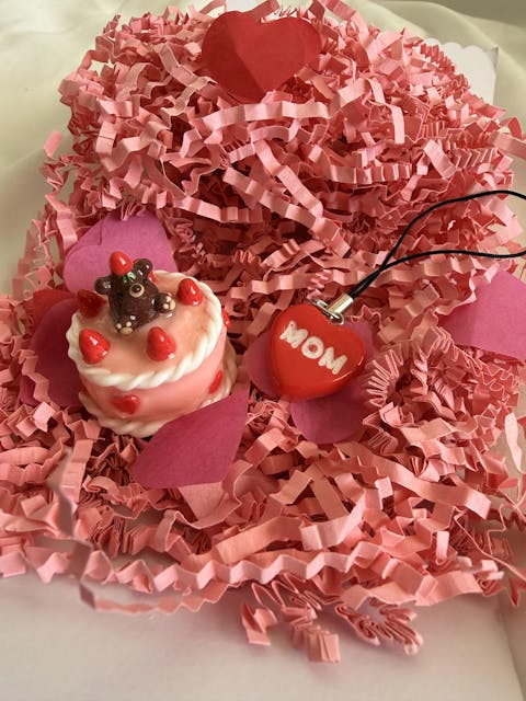 LOVE U Phone Charm (With 2 of Your Initials)