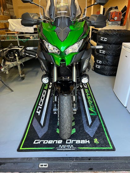 MPM Motorcycle Mat for Kawasaki Ninja ZX-4R - MM7391 MPM Motorcycle Mat for Kawasaki Ninja ZX-4R - MM7391