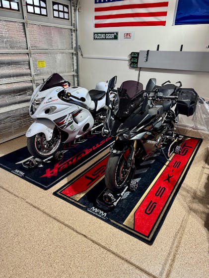 MPM Motorcycle Mat for Kawasaki Ninja ZX-14R 40th Anniversary - MM7402