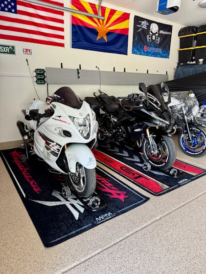 MPM Motorcycle Mat for Kawasaki Z e-1 - MM7409