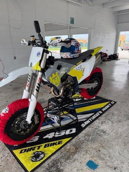 MPM Motorcycle Mat for Kawasaki Ninja ZX-14R 40th