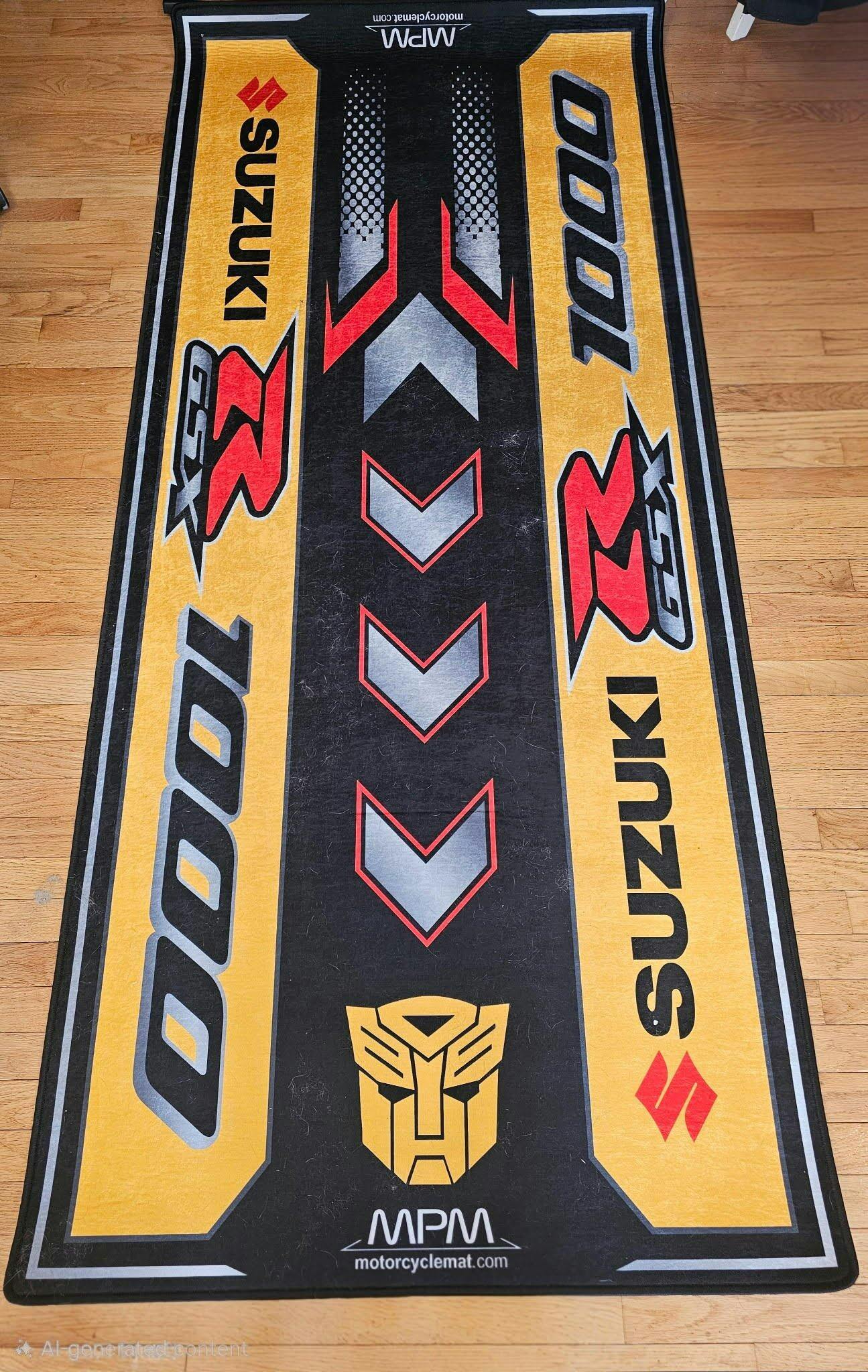 MPM Motorcycle Mat for Kawasaki Ninja ZX-14R 40th Anniversary - MM7402