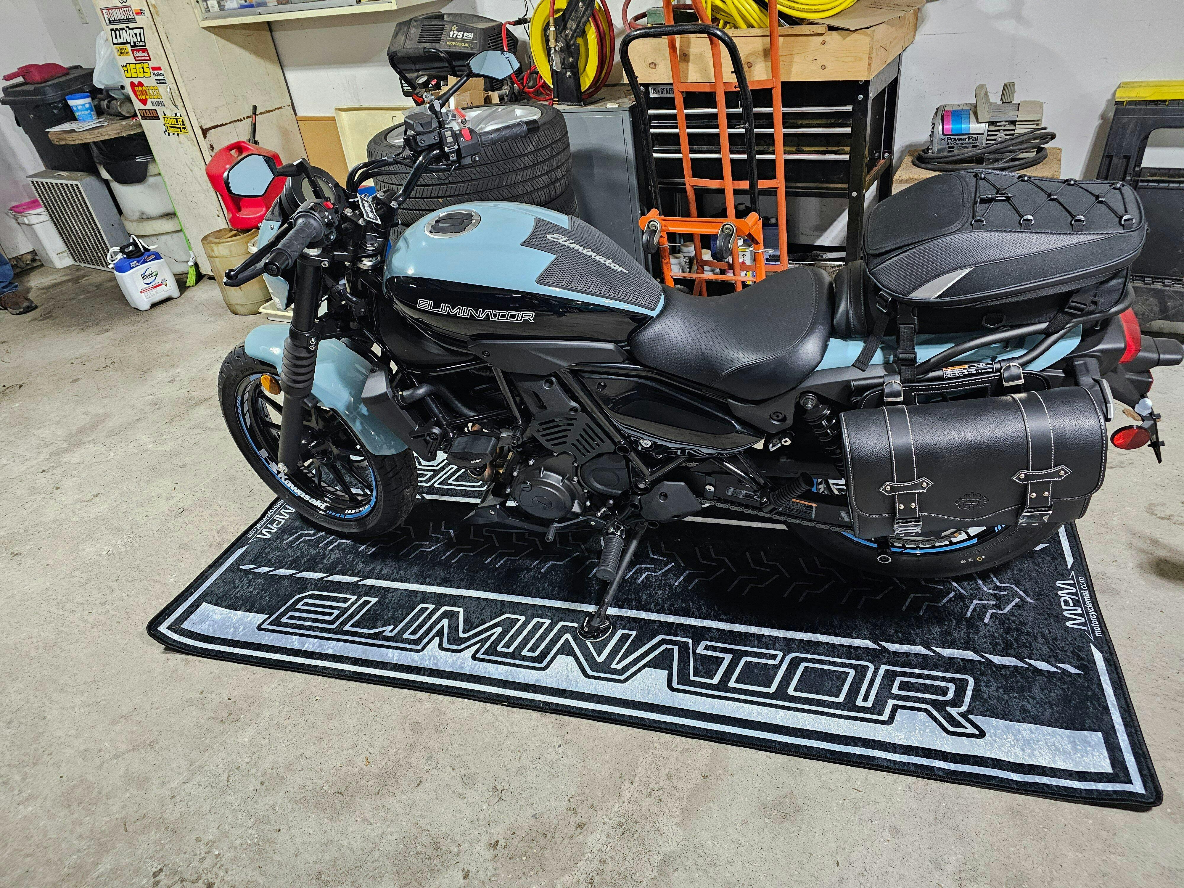 Kawasaki KX Motorcycle Garage & Pit Mat | MPM MM7252