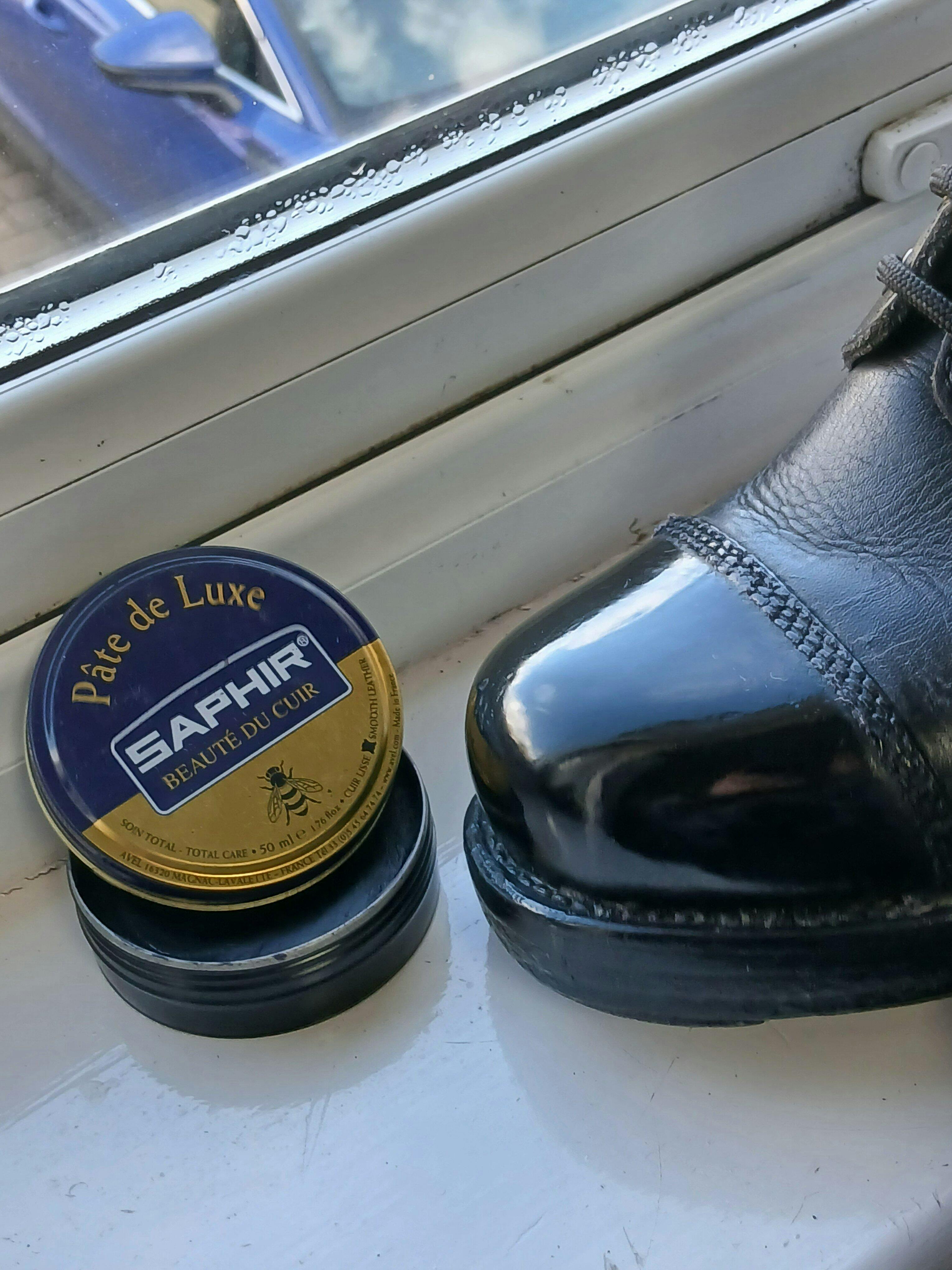 Saphir Pate de Luxe 50ml - Premium Wax Polish | Mr Bull and Shine