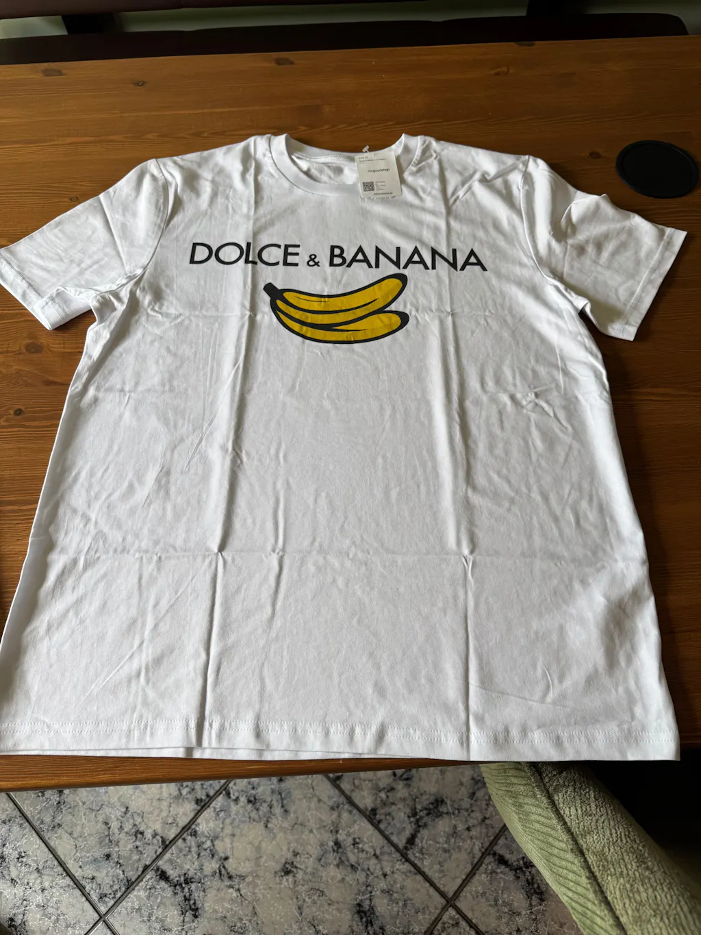 Dolce & Banana - Lustiges Mode Meme Statement - Premium Bio Unisex T-Shirt