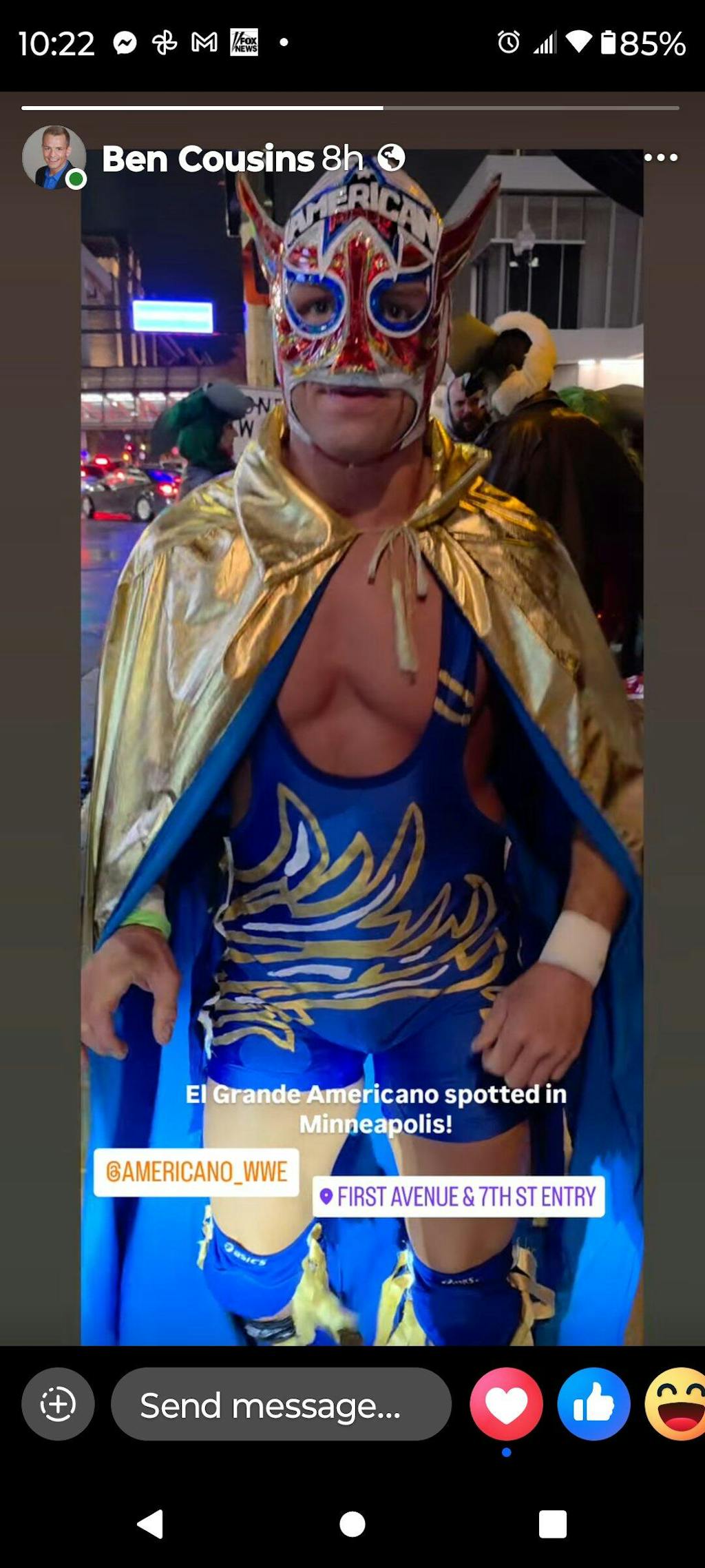 Grande Americano Semipro Mask