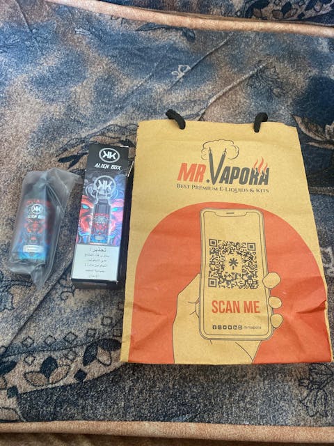 KK Energy 8000 Puffs Alien Box Disposable Vape