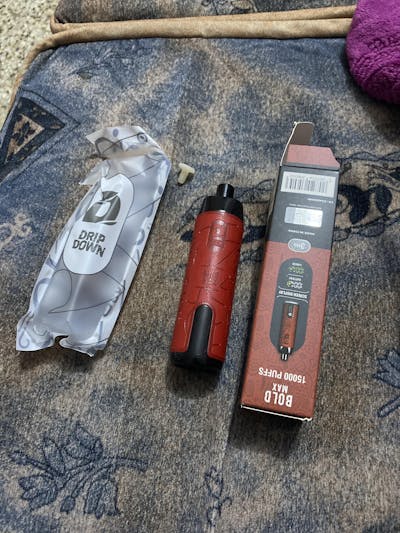 STRAWMELON BREEZE 3MG - DRIP DOWN BOLD MAX DISPOSABLE 15000 PUFFS