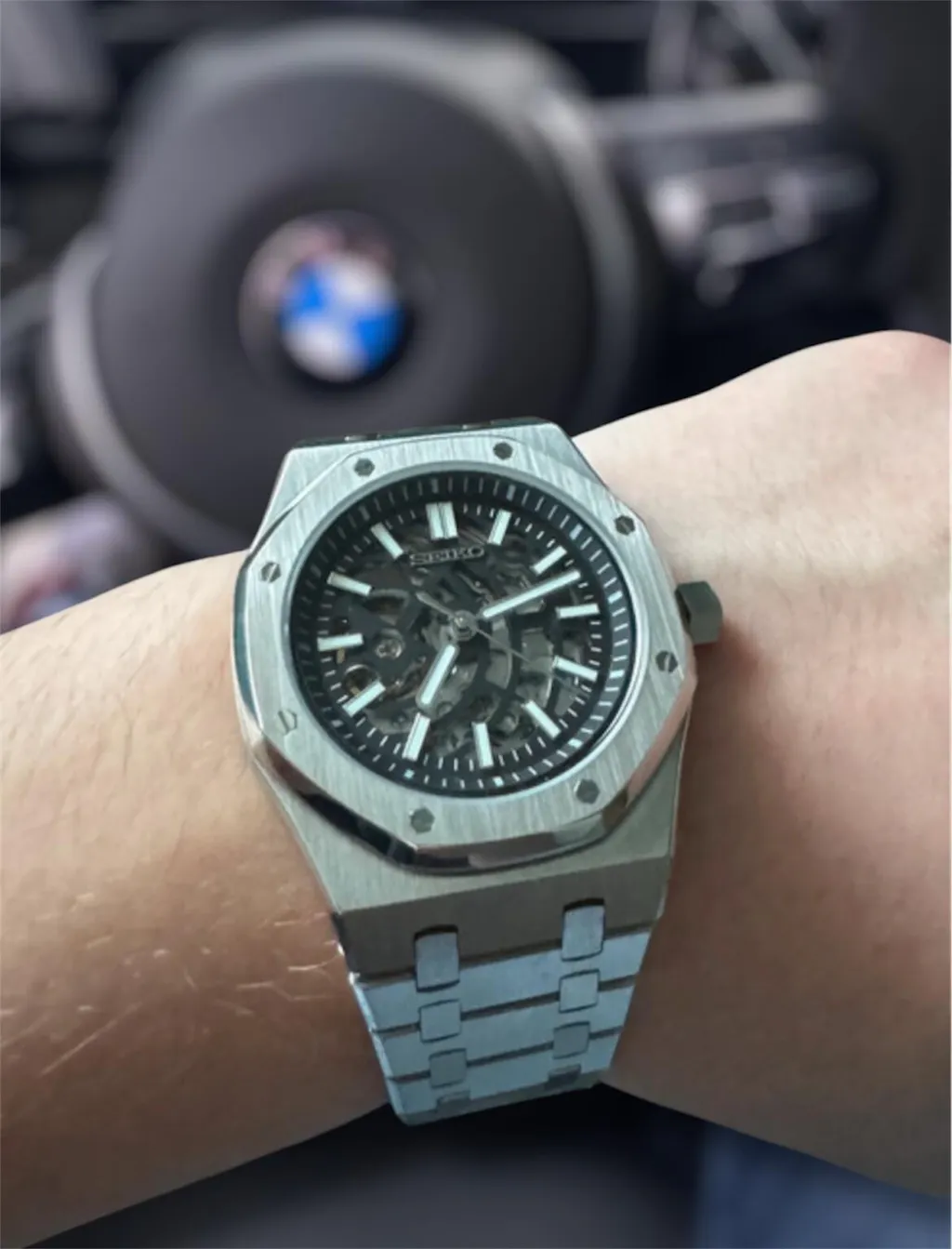 SEIKO MOD | ROYAL OAK SQUELETTE