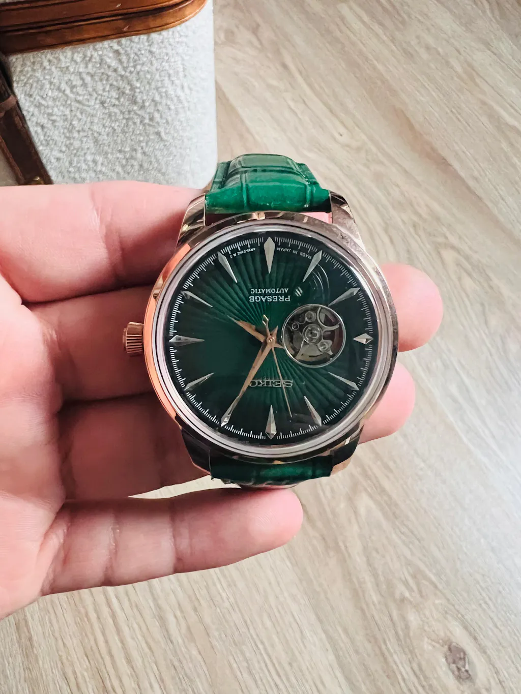 SEIKO MOD | PRÉSAGE VERT