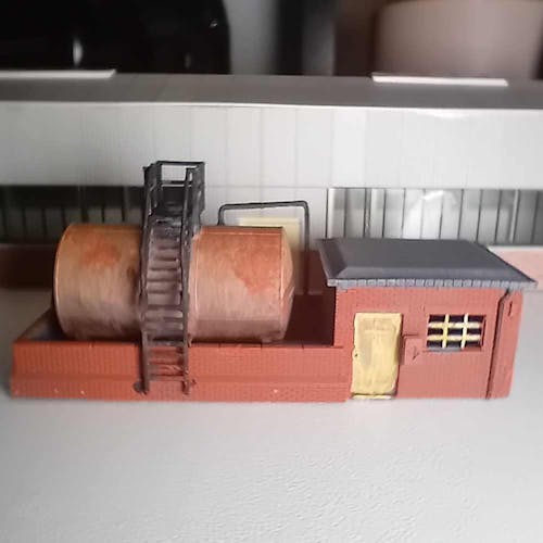 Pump House and Fuel Tank