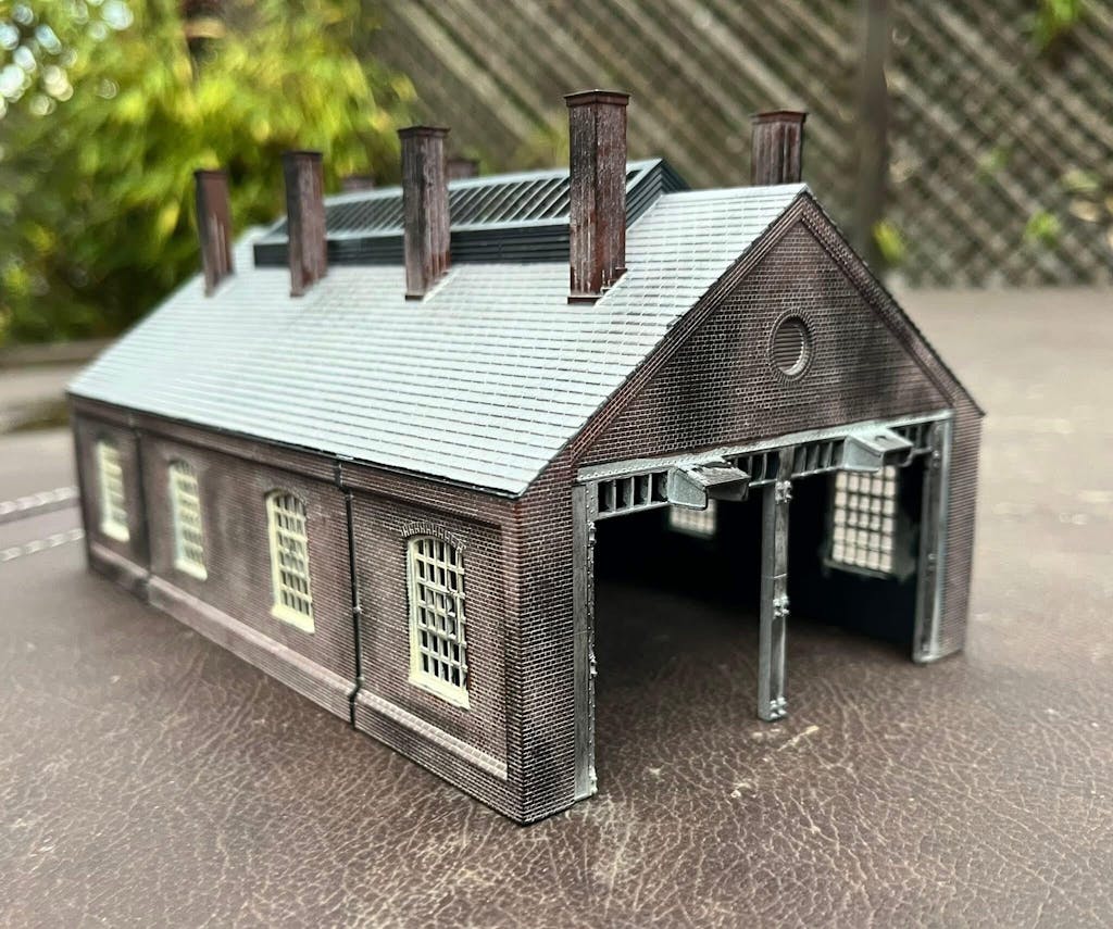 GWR Style Two-Road Brick Engine Shed