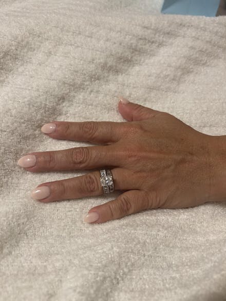 Radiant Cut Moissanite Engagement Ring with Hidden Halo and Anniversary Stone Accent