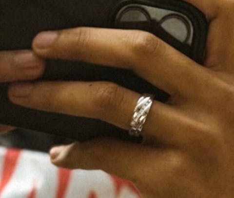 6.5mm Moissanite Men's Wedding Band