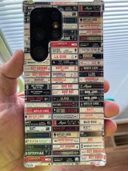 Metal Heavy Metal Kings Classic Albums Cassette Collection Retro Phone Case