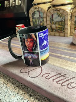 Barry Manilow Albums Cover 70s Collection Retro Mug