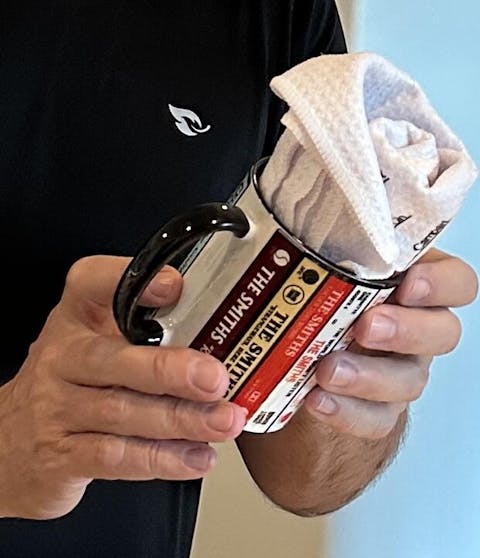 The Cure Albums Cassette Retro Collection Accent Mug