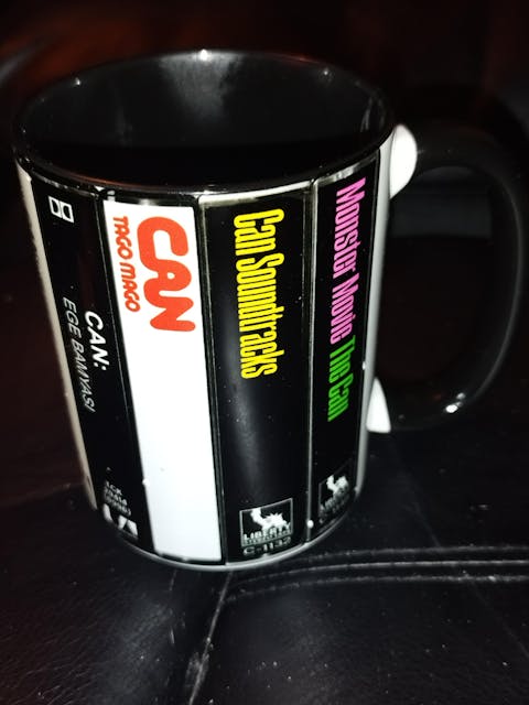 CAN Albums Cassette Collection Retro Accent Mug