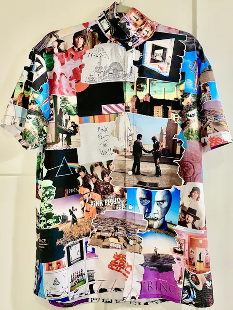 Pink Floyd Albums Covers Collage Unisex Hawaiian Shirt