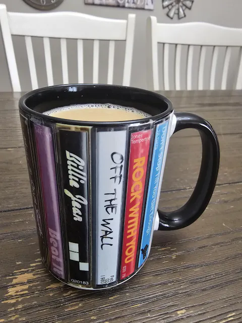 Michael Jackson Music Cassette Retro Collection Accent Mug
