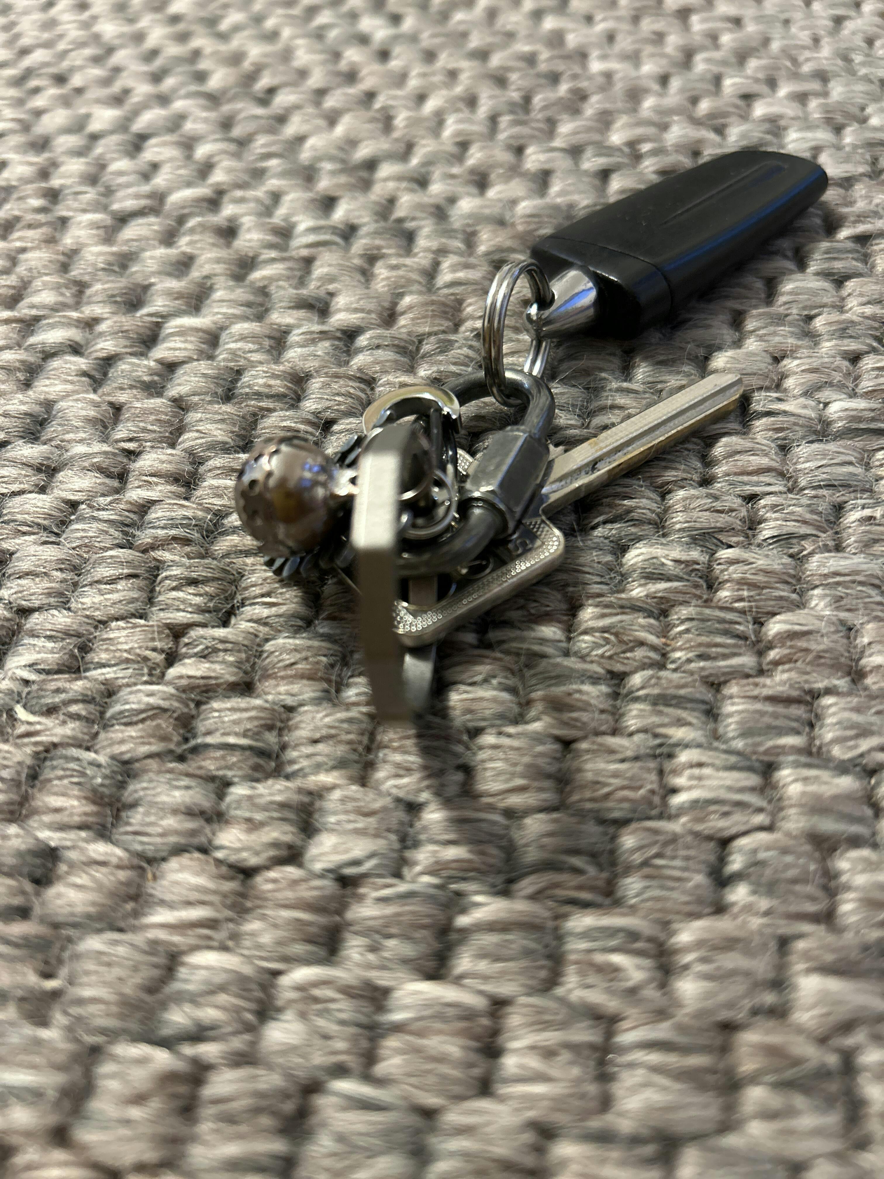 Handgrey Knox Keyring – Mukama